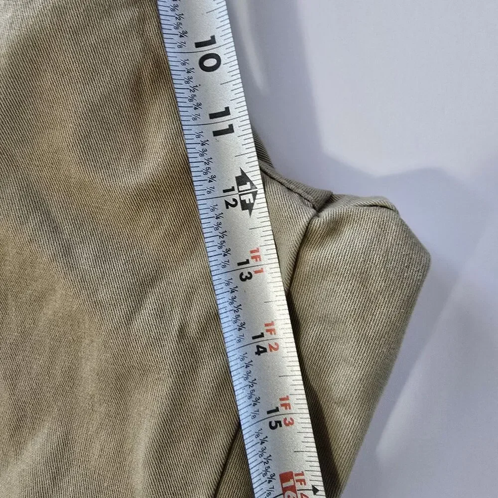 Men’s 40x30 Khaki Chino Pants Straight Leg Casual